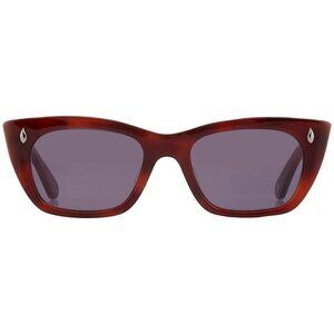 New Garrett Leight WEBSTER SUN Blue Smoke Cat Eye Sunglasses 2138 VINBRT/BS 49